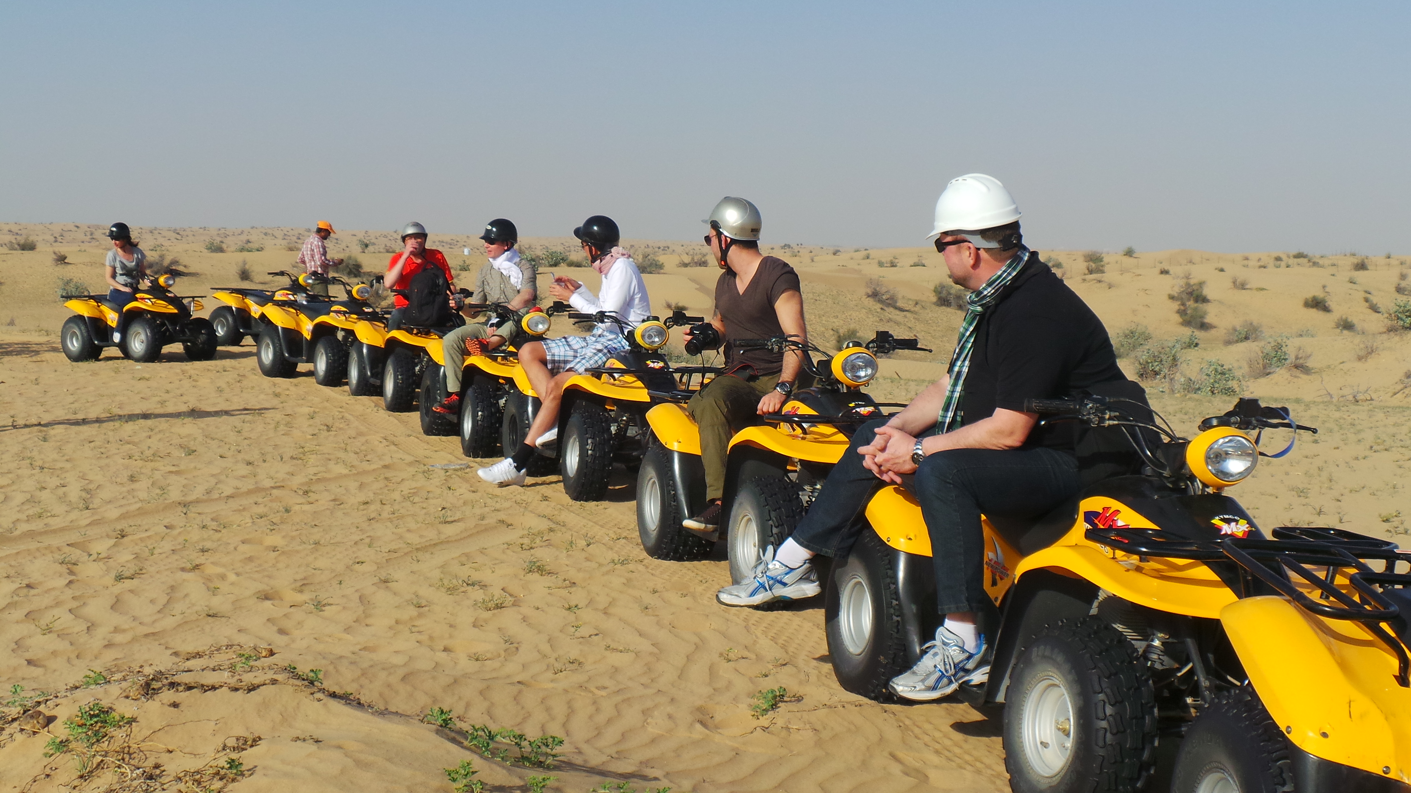 Dubai Quad Bike Desert Safari - Add Barbeque Dinner